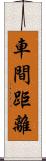 車間距離 Scroll