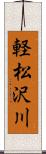 軽松沢川 Scroll