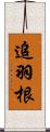 追羽根 Scroll