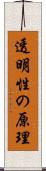 透明性の原理 Scroll