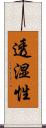 透湿性 Scroll