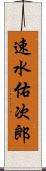 速水佑次郎 Scroll