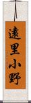 遠里小野 Scroll