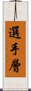 選手層 Scroll