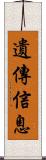 遺傳信息 Scroll