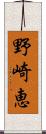 野崎恵 Scroll