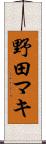 野田マキ Scroll