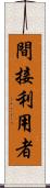 間接利用者 Scroll