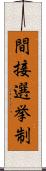 間接選挙制 Scroll