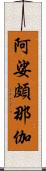 阿娑頗那伽 Scroll