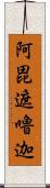 阿毘遮嚕迦 Scroll