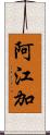 阿江加 Scroll