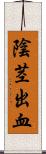 陰茎出血 Scroll