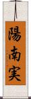 陽南実 Scroll