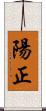 陽正 Scroll