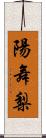 陽舞梨 Scroll