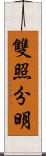 雙照分明 Scroll