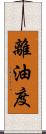 離油度 Scroll
