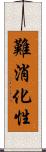 難消化性 Scroll