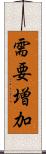 需要増加 Scroll