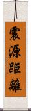 震源距離 Scroll