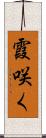 霞咲く Scroll