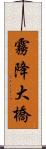 霧降大橋 Scroll