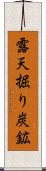 露天掘り炭鉱 Scroll