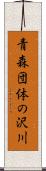 青森団体の沢川 Scroll