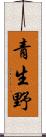 青生野 Scroll