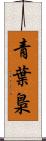 青葉梟 Scroll