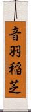 音羽稲芝 Scroll