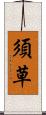須草 Scroll
