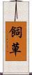 飼草 Scroll