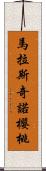 馬拉斯奇諾櫻桃 Scroll