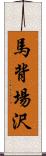 馬背場沢 Scroll