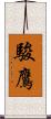 駿鷹 Scroll