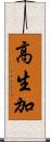 高生加 Scroll