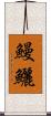 鰻鱺 Scroll