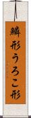 鱗形 Scroll
