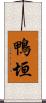 鴨垣 Scroll