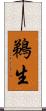 鵜生 Scroll