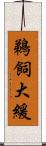 鵜飼大緩 Scroll