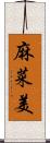 麻菜美 Scroll