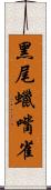 黑尾蠟嘴雀 Scroll