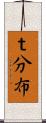 ｔ分布 Scroll