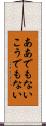 ああでもないこうでもない Scroll
