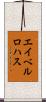 Abel Rojas Scroll