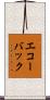 エコー・バック Scroll