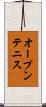 オープン・テニス Scroll
